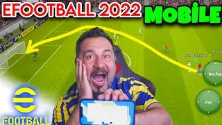 eFootball 2022 MOBİLE İLK MAÇ VE TOP AÇILIMI! | PES 2022 (eFootball)⚽