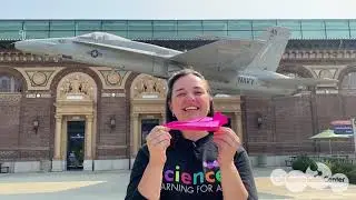 Planes with Elaine - Stuck at Home Science | California Science Center