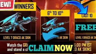 HOW TO GET BLUE FLAME AK DRACO FOR FREE