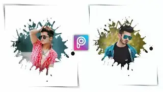 PicsArt Splash Effect | PicsArt Tutorial | Viral 2021 Splash Effect Editing | RTWORLD