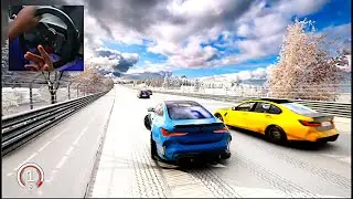 Snow Driving On The Nurburgring Is Just As Fun As NO HESI !! | Assetto Corsa
