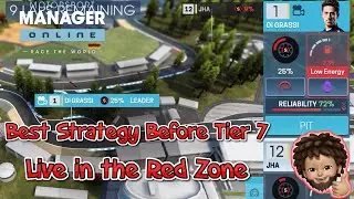 Motorsport Manager Online - Best Strategy before Tier 6 | Live in the Red Zone