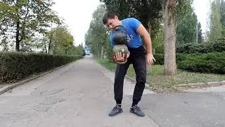 Усложнёный подъйом Знаменского 32кг