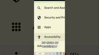 Get quick access to the accessibility options on your #chromebook #edtech #googleedu