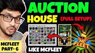 How To Add Auction House Like McFleet in Aternos | Best Auction House Plugin Minecraft