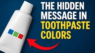 What does the toothpaste color mean: Watch to the end.