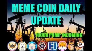 Meme Coin Daily Update!