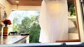     How Does a Hidden Shower Work in a Van?