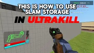 How to use Slam Storage in ULTRAKILL
