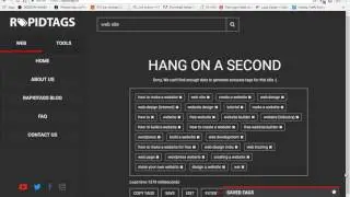 tag generator designed to easily generate SEO effective tags for your YouTube videos