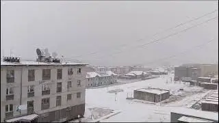В п. Тикси наступила зима. Якутия