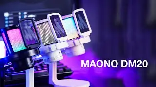 The BEST BUDGET All-In-One Microphone in 2023! (Streaming, Gaming, Podcast) - Maono DM20 Review