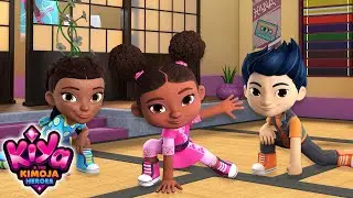 Kiya & the Kimoja Heroes | Dance, Fly, Skate! Our Mission Cannot Wait! | COMPILATION @disneyjunior