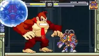 MUGEN スパーク・マンドリラーステージ作成 Mega Man X Spark Mandrill Stage