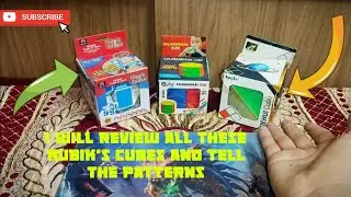 Full reviews of all these Rubik's cube 🧩⌛ | Patterns Tutorials | #explore #trending #fypage #vrl