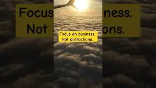Focus on Business instead of distractions💰💪#mindset #motivationalvideo #successmindset #money