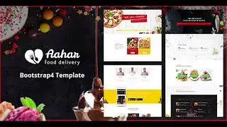 Aahar - Food Delivery Service Bootstrap4 Template | Themeforest Website Templates and Themes