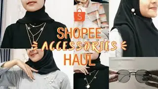 SHOPEE HAUL AKSESORIS ALA KOREA - HIJAB & NON HIJAB | Itsmita