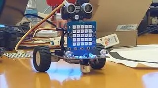 Robots Workshop: YahBoom robot controlled by ESP32 Banana Pi bpi:bit programmed with Visuino