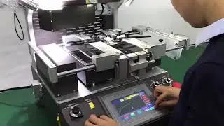 ZM-R720 BGA rework station for mini chipset rework & inspect it by X-ray X-6600 inspection machine