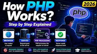 How PHP Works? | Working of PHP Explained for Beginners 2026 | Learn PHP from Scratch