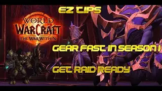 FASTEST GEARING IN SEASON 1 THE WAR WITHIN TIPS/TRICKS AND HEAD STARTS