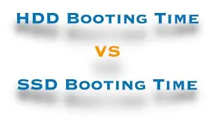 SSD VS HDD Booting Time Comparison - Lenovo AMD Athlon 2021