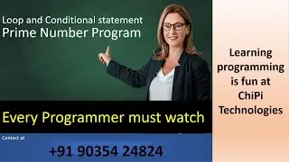 How to Use If-Else & Loops in C? | Prime Number Program