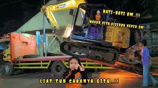MALEM-MALEM AKU JADI MANDOR EXCAVATOR NAIK TRUCK❗