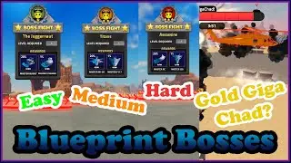 Blueprint Bosses & Gold Giga Chad? Coming Soon In Military Tycoon Roblox