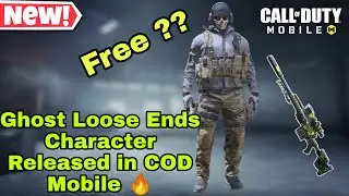 New Ghost Loose Ends Character Free ?? | Ghost Loose Ends Character Released in COD Mobile