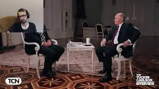 Такер Карлсон и Владимир Путин. Интервью.