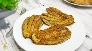 Жареные Баклажаны "ВЕЕР" Таких Хрустящих и Вкусных точно не готовили!
