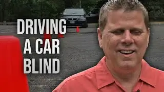 Blind Person Learns How To Drive A Car