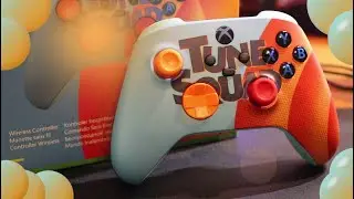 CONTROLLER XBOX SERIES X|S - SPACE JAM SPECIAL EDITION - UNBOXING ITA