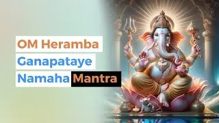Ganesha Mantra for Removing Obstacles | Sucharita (Arlene Grace) Chants OM Heramba Ganapataye