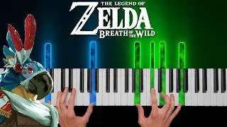 Kass Theme - Zelda Breath of the Wild - Piano Cover & Tutorial