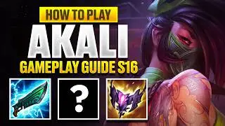 How to Climb With Akali in S16 - Gameplay Guide