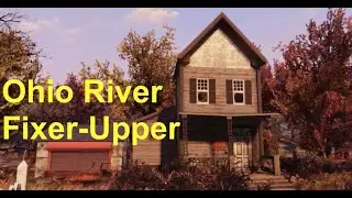 Fallout76 - Rug Trick? Two Ways to Build up a Ruined Pre-war House | Immersive CAMP