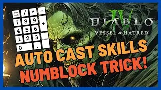 Diablo 4 Numblock Trick - How to Auto Cast
