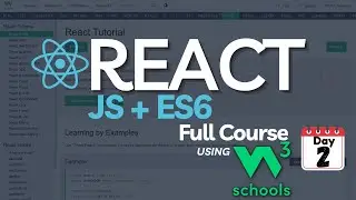 🔥 React for Beginners - Day 2: What is ES6? How to Use ES6 with React | React using W3Schools