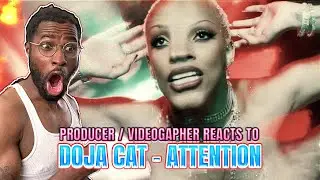 producer / videographer reacts to Doja Cat - Attention 🔥 | REACTION VIDEO!!!