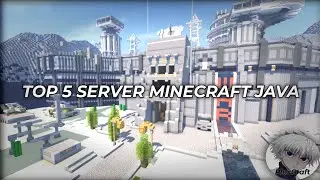 TOP 5 SERVER MINECRAFT JAVA ||SERVER MINECRAFT