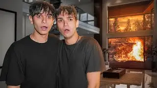 We Woke Up To a FIRE Outside Our House!