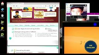 Học tiếng Anh online cho trẻ em 1 Kèm 1 || VIP English
