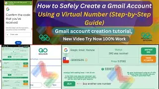 How to Safely Create a Gmail Account Using a Virtual Number (Step-by-Step Guide)