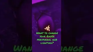 How to change RGB on Razer peripherals on synapse 3