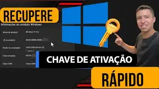 Como descobrir a chave de instalação do Windows - Product Key