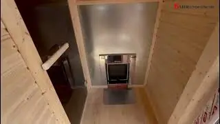 Баня каркасная Скандинавия под ключ Дмитров