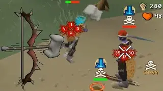 Gmaul Pure PKing With The Dark Bow Combo In PvP Worlds.